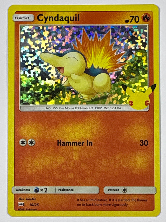 Cyndaquil Holo McDonalds Promo 10/25 | Local Legends Cards & Collectibles