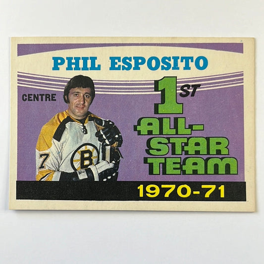1971-72 O-Pee-Chee Phil Esposito  #253