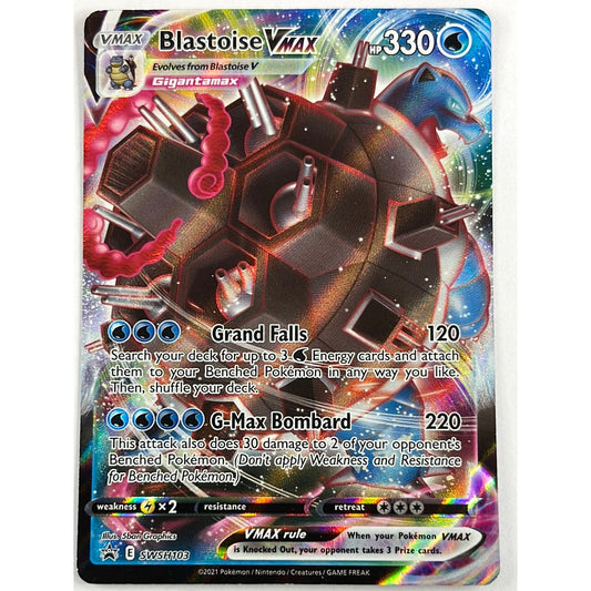Blastoise VMax Full Art Promo SWSH103