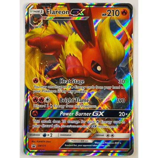 Flareon GX Holo Black Star Promo SM171
