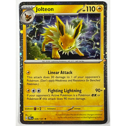 Jolteon Cosmos Holo Promo 029/131 | Local Legends Cards & Collectibles