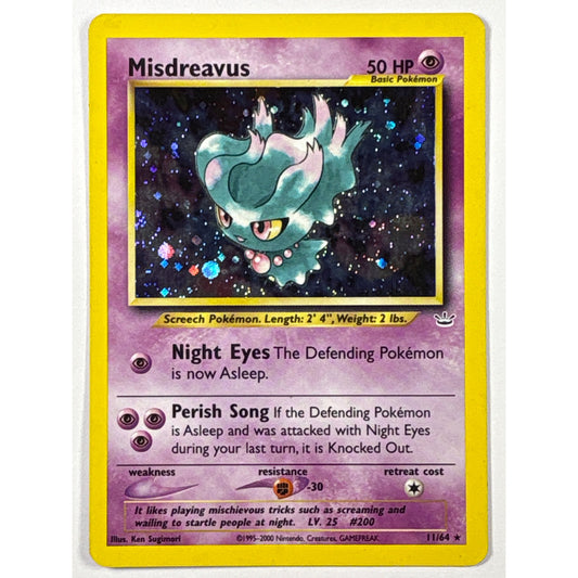Misdreavus Holo Rare 11/64