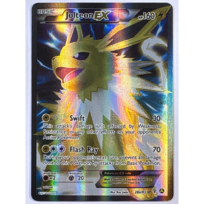 Jolteon EX Holo Alternate Art Promo 28a/83 | Local Legends Cards & Collectibles