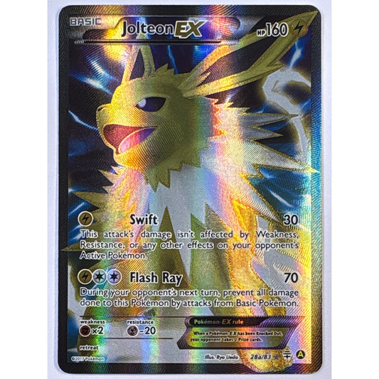 Jolteon EX Holo Alternate Art Promo 28a/83 | Local Legends Cards & Collectibles