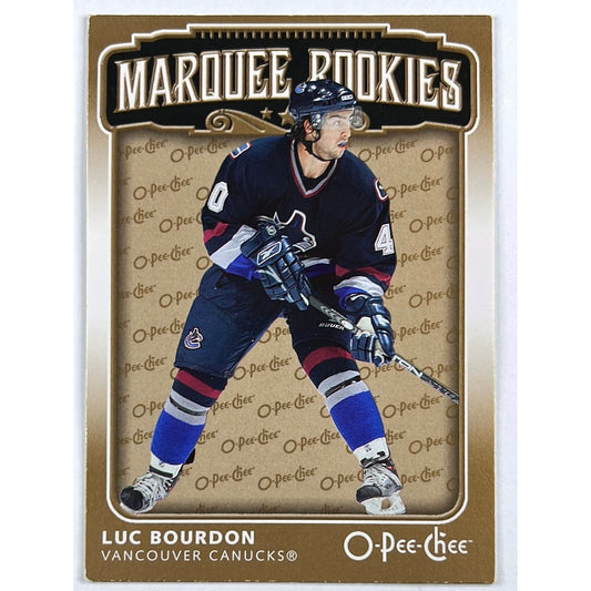2006-07 O-Pee-Chee Luc Bourdon Marquee Rookies