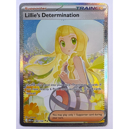 Lillie’s Determination Holo Special Illustration Rare 184/132 | Local Legends Cards & Collectibles