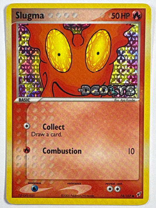 *Stamped Slugma Reverse Holo Common 74/107