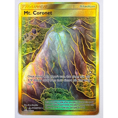 Mt. Coronet Holo Gold Shiny Vault SV89/SV94