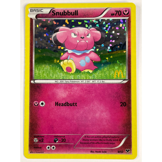 Snubbull Holo McDonald’s Promo 8/12