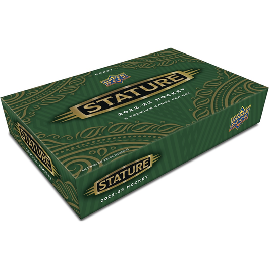 2022-23 Upper Deck Stature NHL Hockey Hobby Box