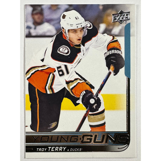 2018-19 Upper Deck Extended Series 1 Troy Terry Young Guns