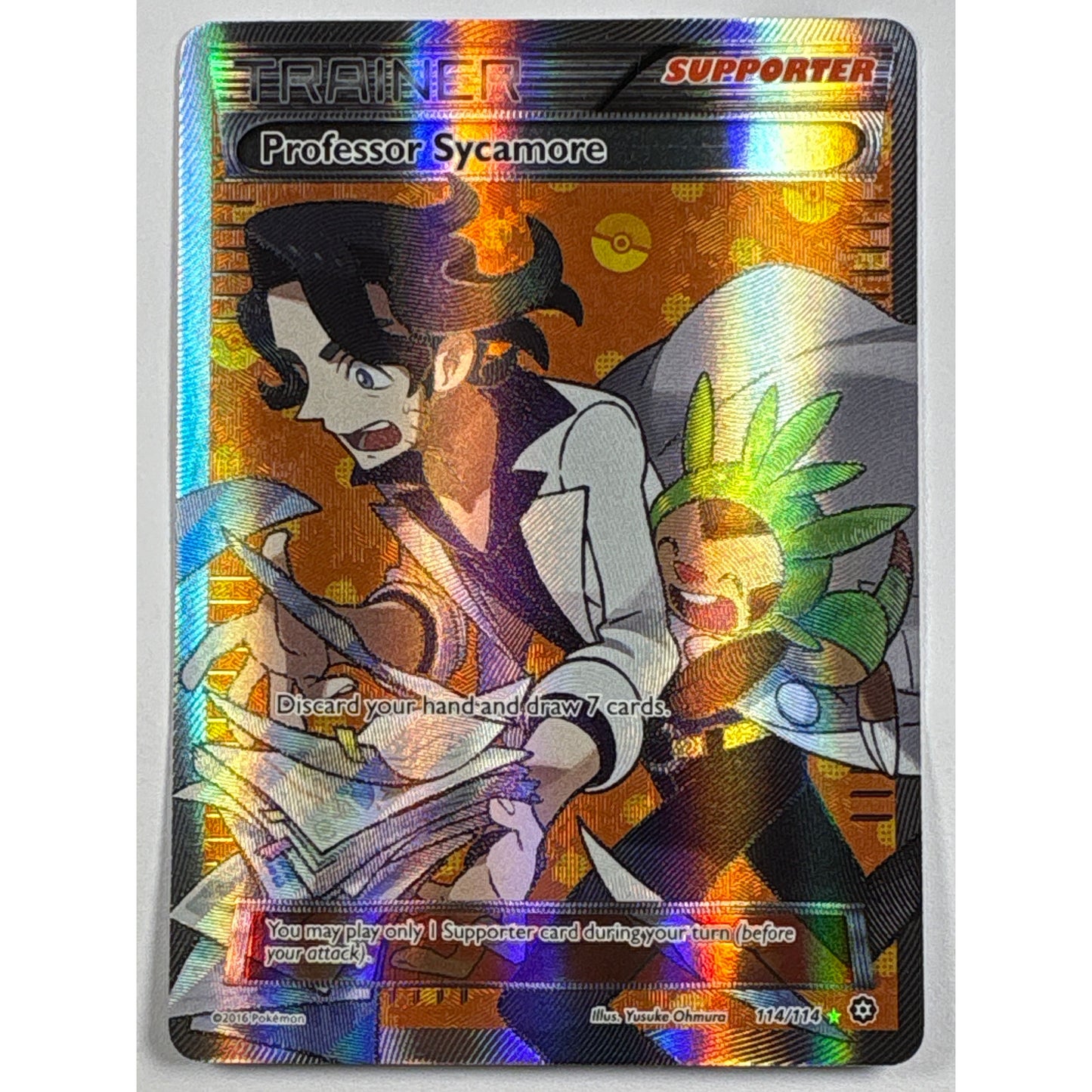 Professor Sycamore Holo Ultra Rare 114/114