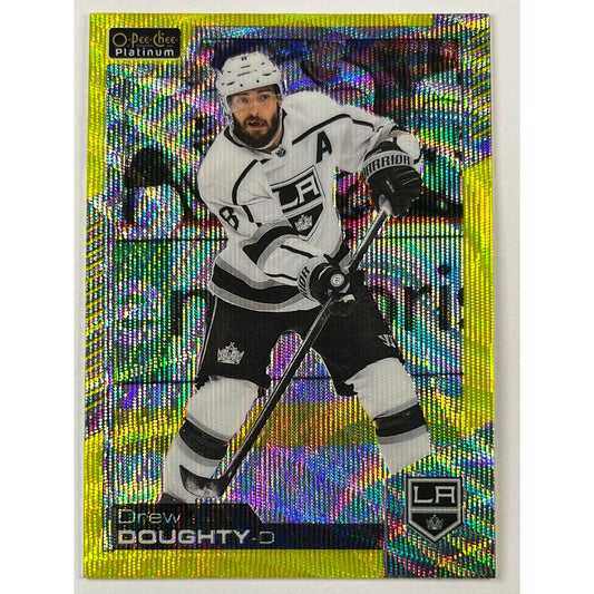 2020-21 O-Pee-Chee Platinum Drew Doughty Neon Yellow Surge