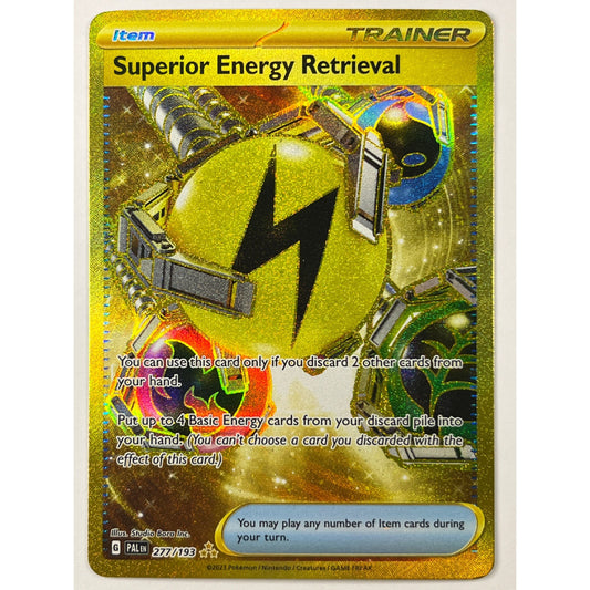 Superior Energy Retrieval Holo Hyper Rare 277/193