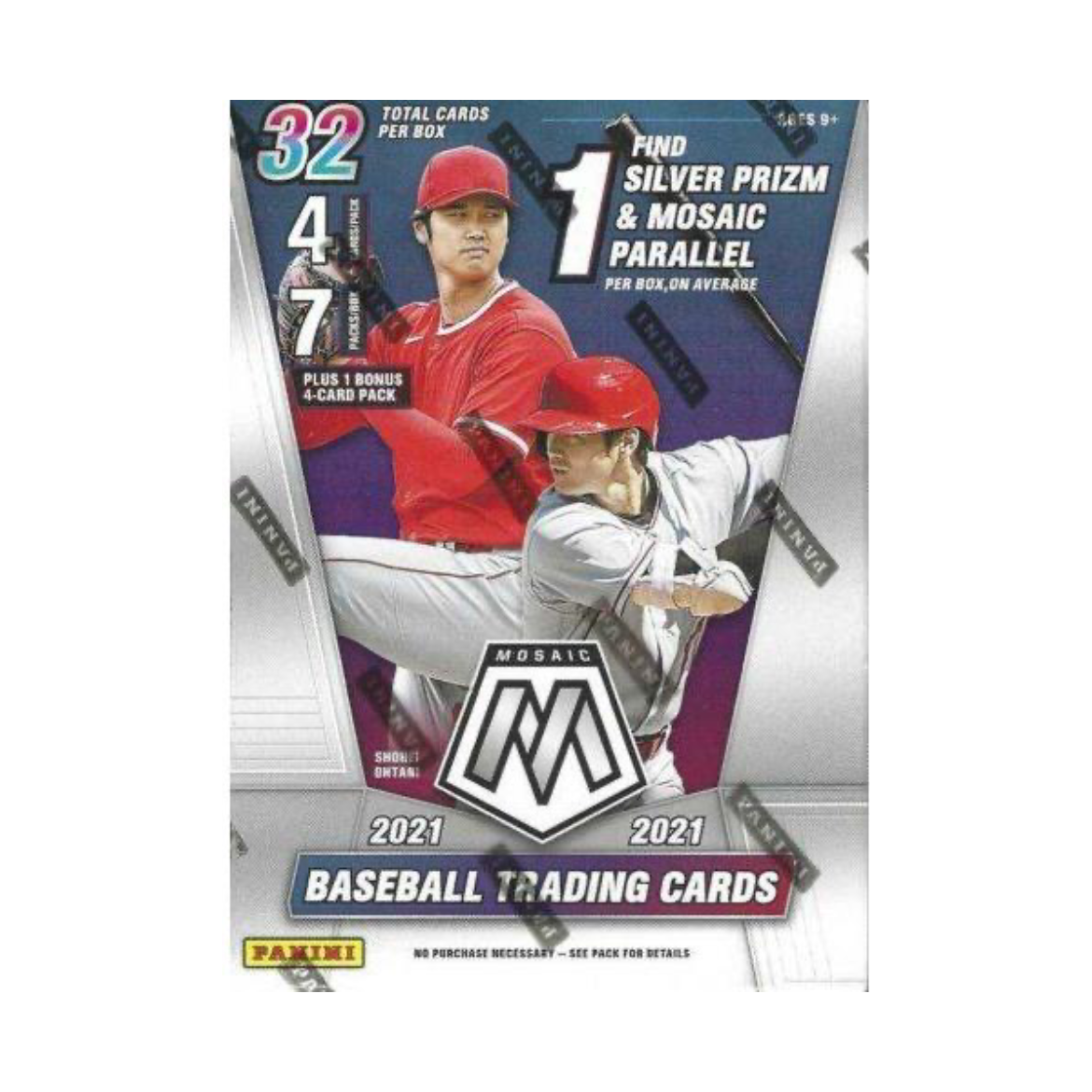2021 Panini Mosaic Baseball Blaster Box