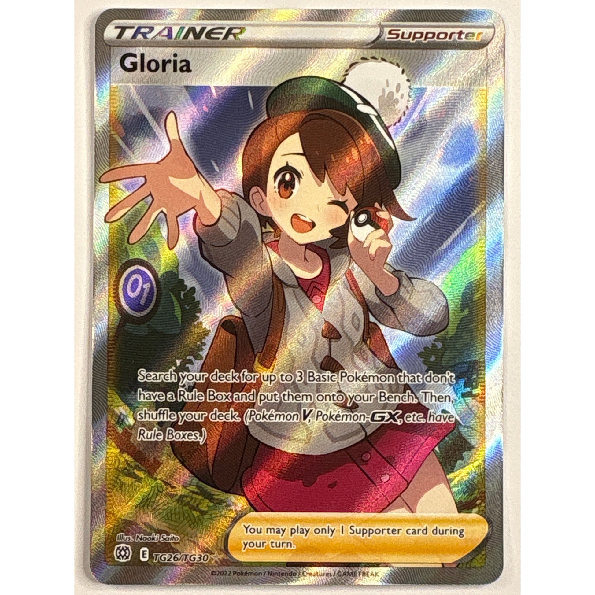 Gloria Holo Ultra Rare TG26/TG30 | Local Legends Cards & Collectibles