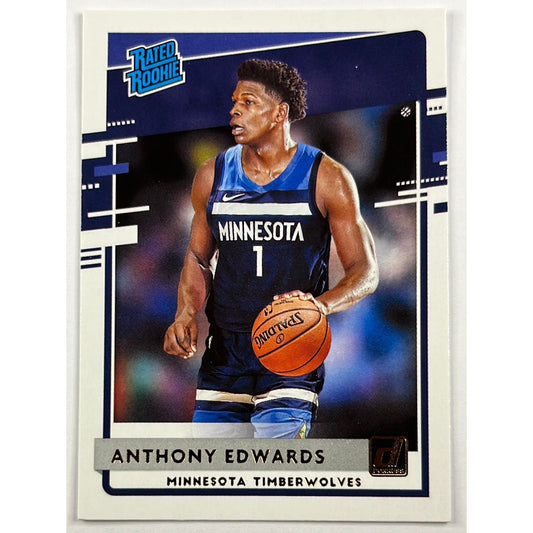 2020-21 Donruss Anthony Edwards Rated Rookie