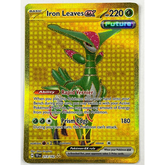 Iron Leaves EX Hyper Rare 213/162
