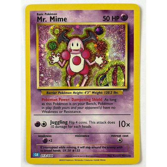 Mr. Mime Holo Promo 013/034