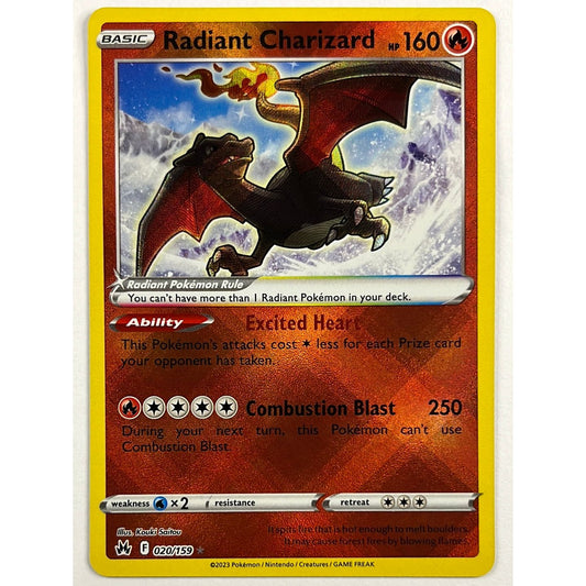 Radiant Charizard Holo Rare 20/159