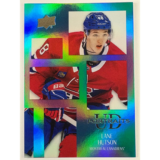2024-25 Upper Deck Series 2 Lane Hutson UD Portraits RC