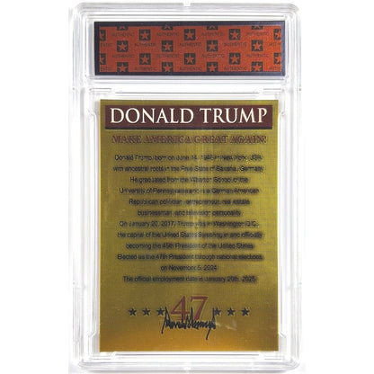 Donald Trump “The Best Is Yet To Come” Limited Run TRUMP 10 | Local Legends Cards & Collectibles
