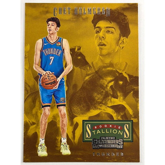 2022-23 Contenders Chet Holmgren Rookie Stallions
