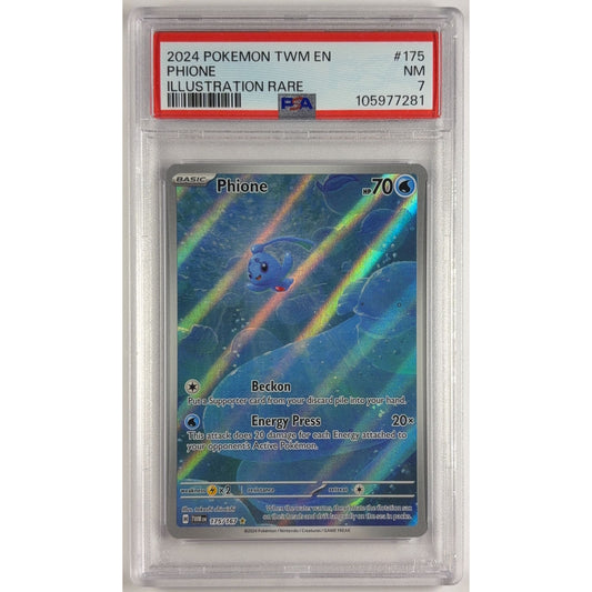 Phione Holo Illustration Rare 175/167 PSA 7 NEAR MINT | Local Legends Cards & Collectibles