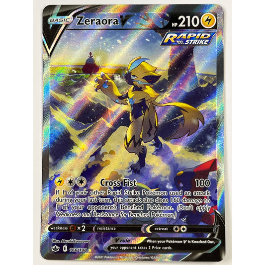 Zeraora V Alt Art Rare 166/198