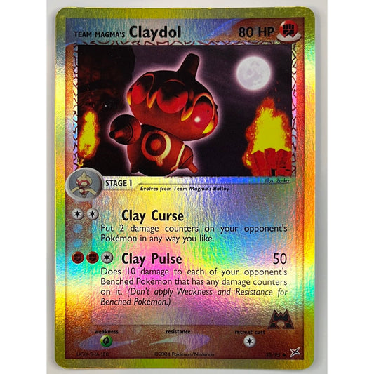 Team Magma’s Claydol Reverse Holo 33/95