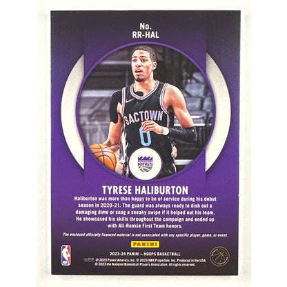 2023-24 Hoops Tyrese Haliburton Rookie Remembrance 05/25