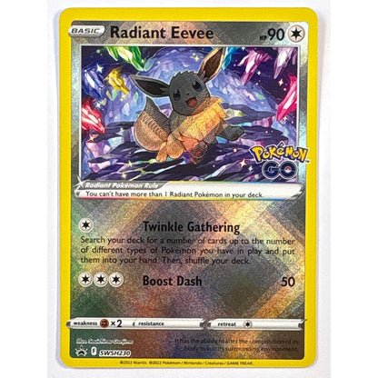 Radiant Eevee Holo Black Star Promo SWSH230 | Local Legends Cards & Collectibles
