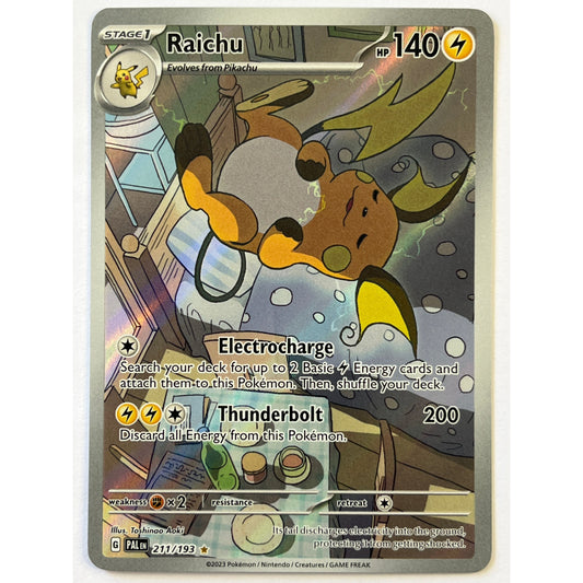 Raichu Holo Illustration Rare 211/193