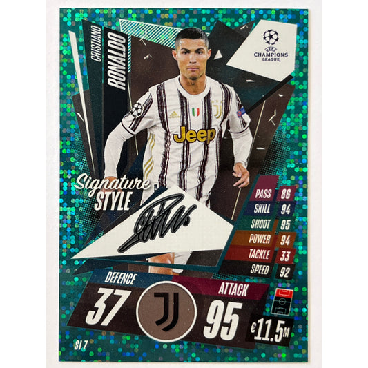 2020-21 Match Attax Cristiano Ronaldo Signature Style