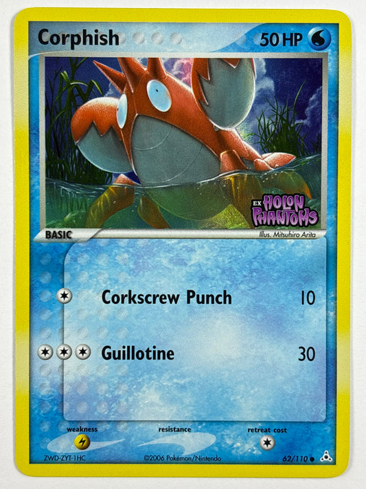 *Stamped Corphish Reverse Holo Common 62/110