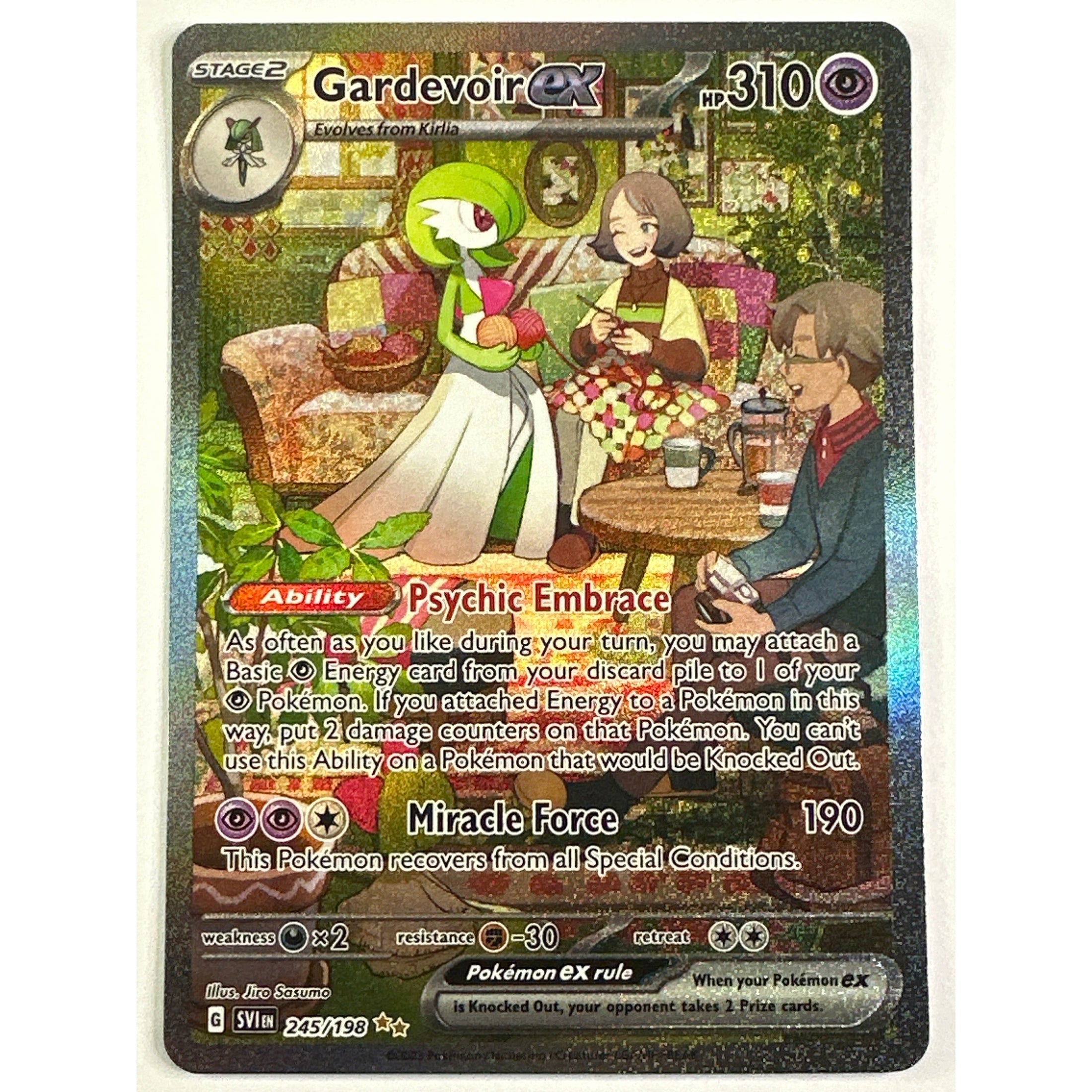 <海外版>GardevoirEX 245/198 ポケモンカード 海外版>GardevoirEX 245/198 ポケモンカード - メルカリ