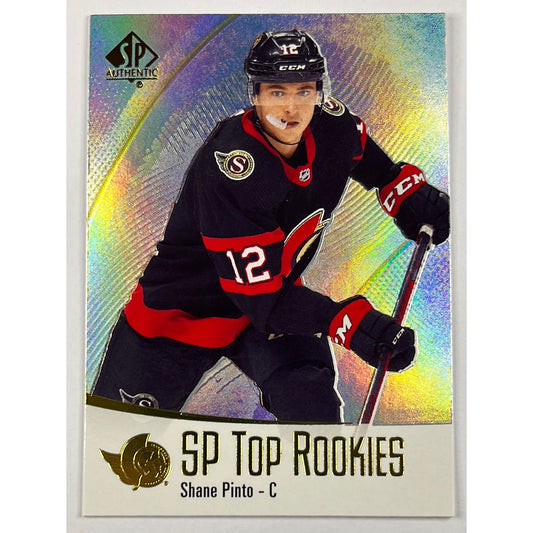 2021-22 SP Authentic Shane Pinto SP Top Rookies