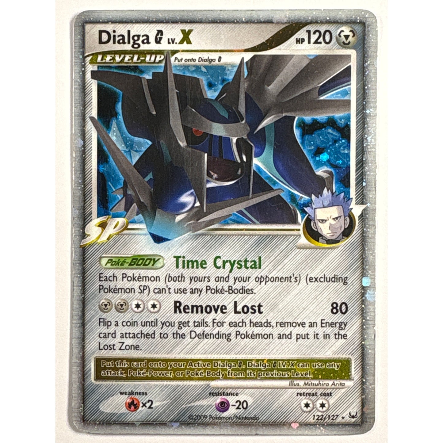 Dialga G LV.X Holo Rare 122/127