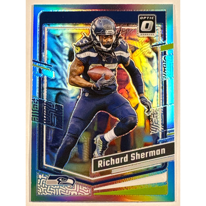 2023 Donruss Optic Richard Sherman Silver Holo Prizm | Local Legends Cards & Collectibles