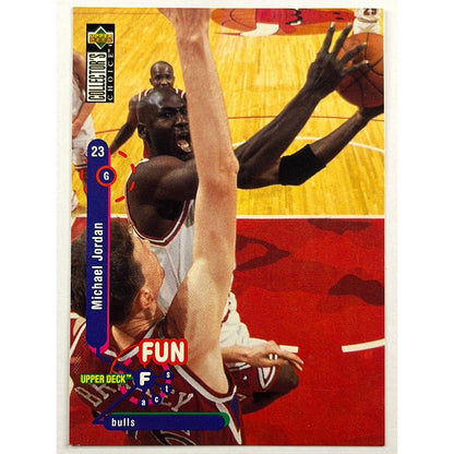 1995-96 Upper Deck Michael Jordan Fun Facts