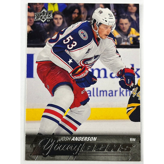 2015-16 Series 1 Josh Anderson Young Guns