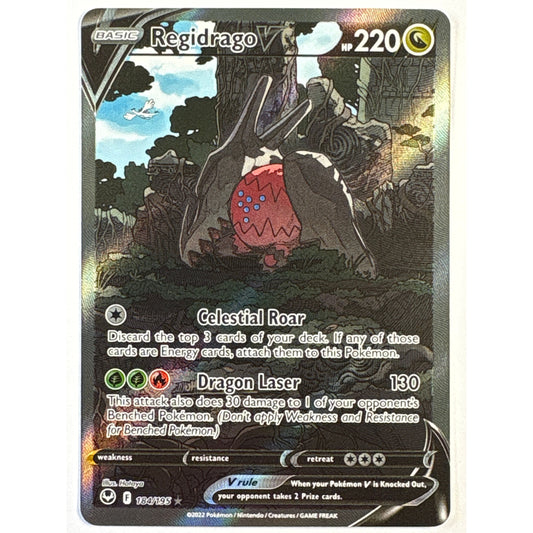 Regidrago V Holo Alt Art Ultra Rare 184/195 | Local Legends Cards & Collectibles