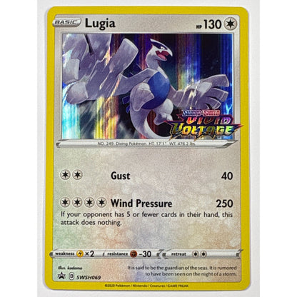 *Stamped Lugia Holo Black Star Promo SWSH069