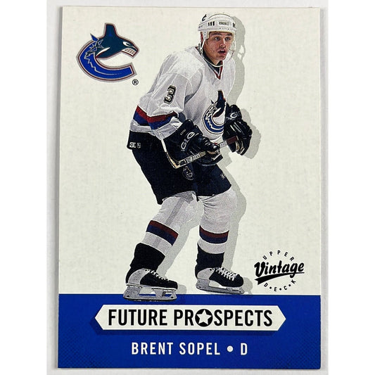 2000-01 Vintage Brent Sopel Future Prospects