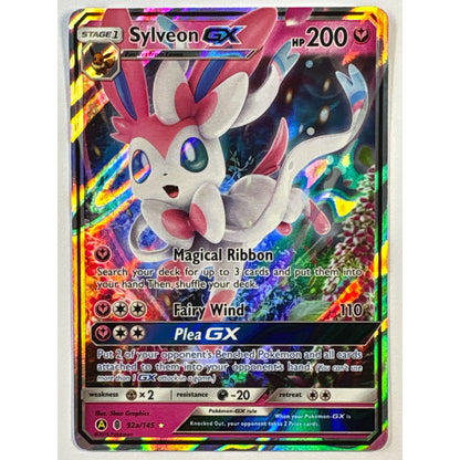 Sylveon GX Holo Alternate Art Promo 92a/145 | Local Legends Cards & Collectibles