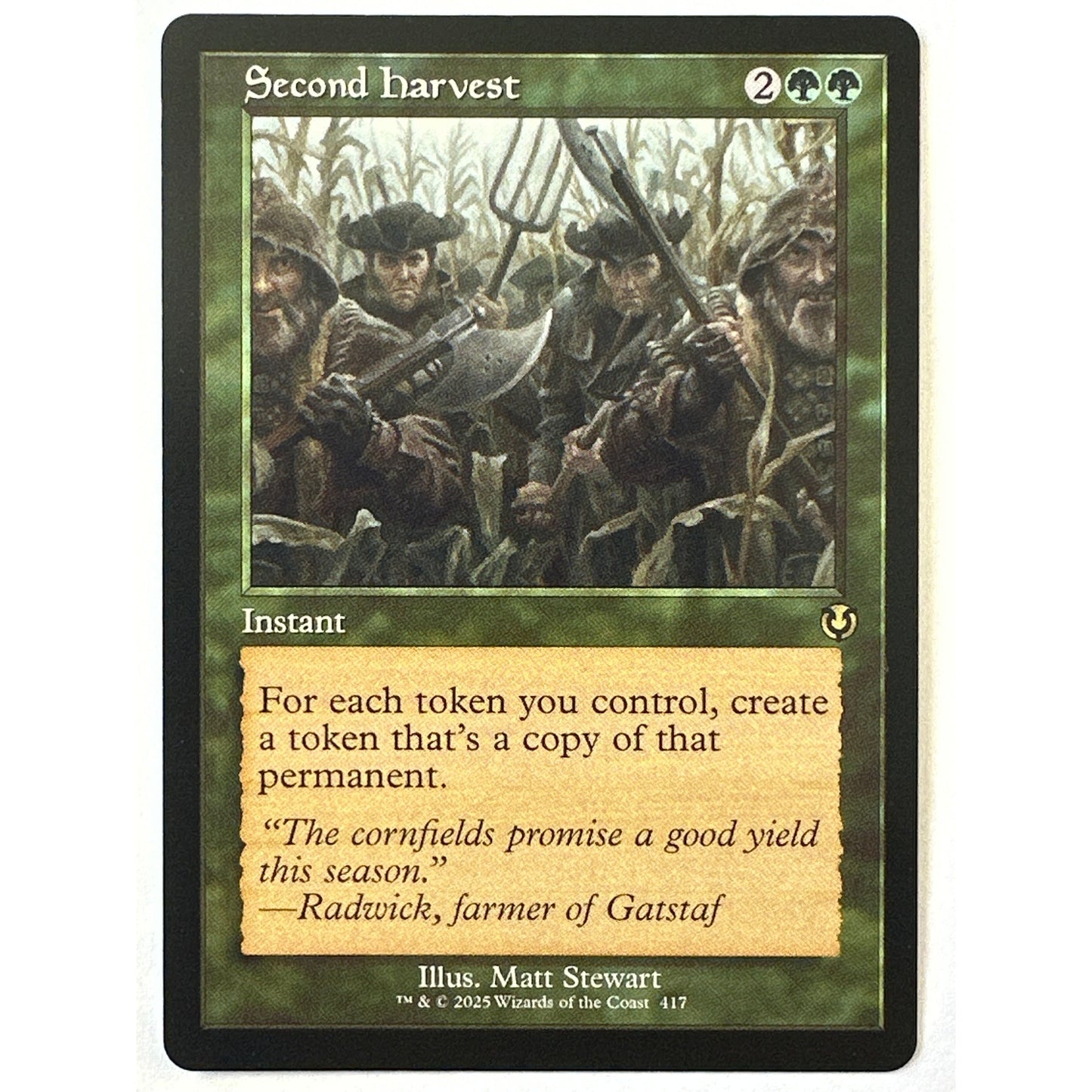 2025 MTG Second Harvest Rare 417