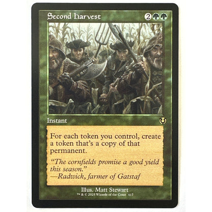 2025 MTG Second Harvest Rare 417