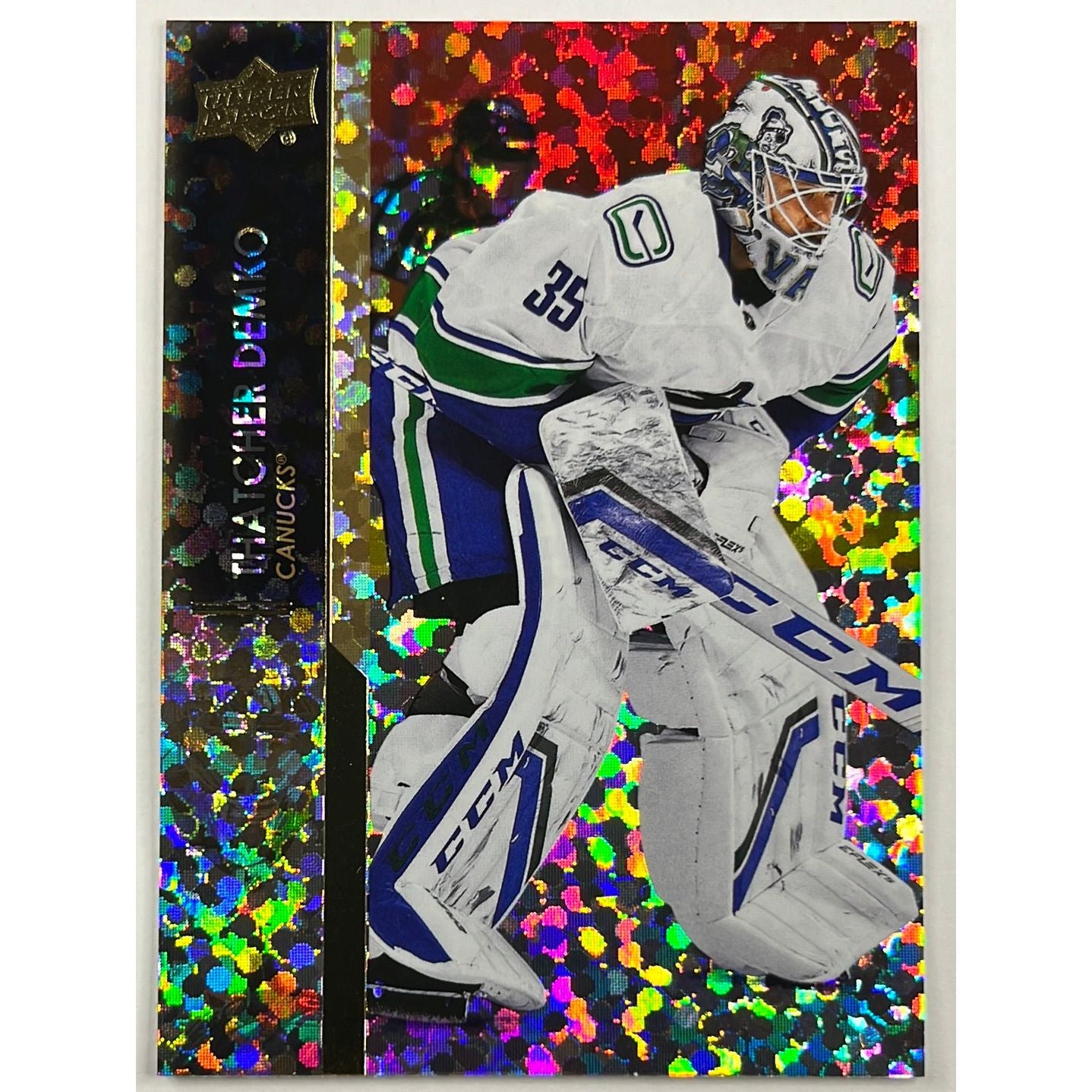 2021-22 Series 1 Thatcher Demko Speckle Foil