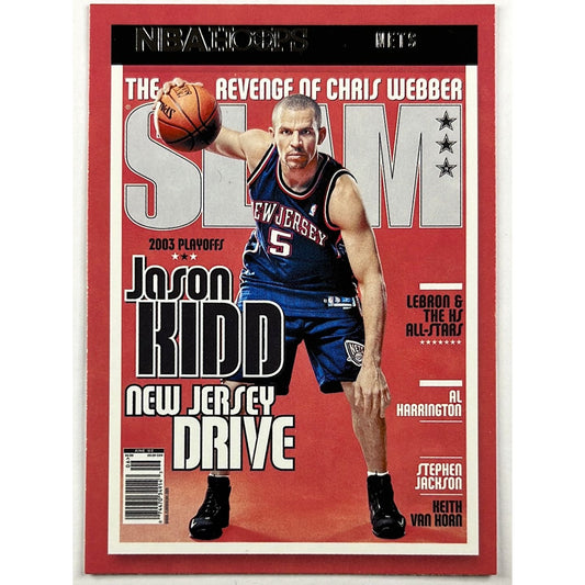 2021-22 Hoops Jason Kidd SLAM 2003