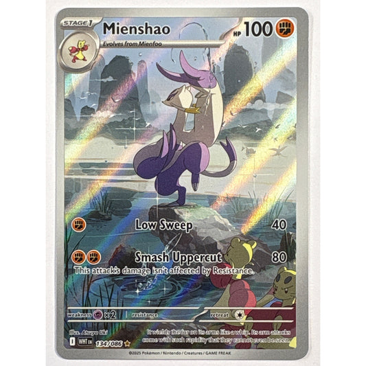 Mienshao Holo Illustration Rare 134/086 | Local Legends Cards & Collectibles